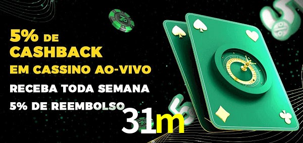 Promoções do cassino ao Vivo 31m